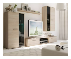 Obývací Stěna 240cm Dub Sonoma